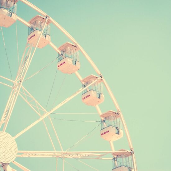 On a wheel