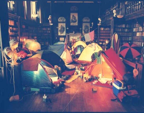 Tim Walker Indoor Camping