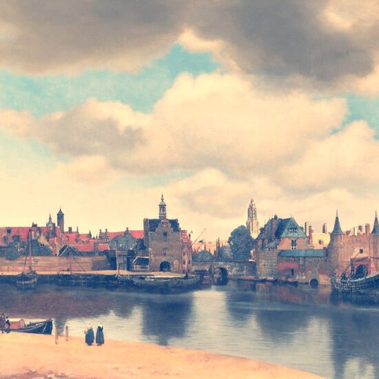 Johannes Vermeer, View of Delft